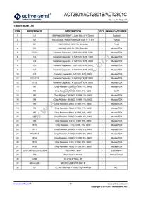 ACT2801CQL-T Datasheet Page 19