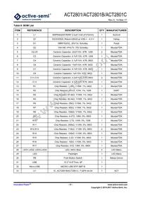 ACT2801CQL-T Datasheet Page 21