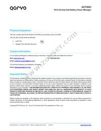 ACT2803QJ-T0435 Datasheet Page 23