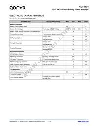 ACT2804QJ-T0435 Datasheet Page 7