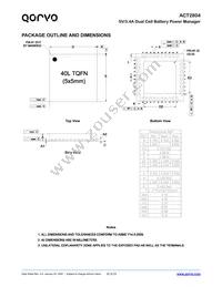 ACT2804QJ-T0435 Datasheet Page 22