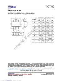 ACT330US-T Datasheet Page 4