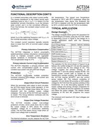 ACT334US-T Datasheet Page 6