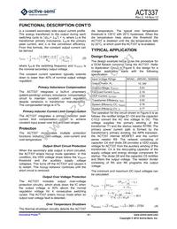 ACT337SH-T Datasheet Page 6