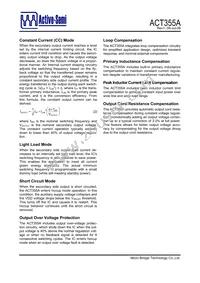 ACT355AUC-T Datasheet Page 5