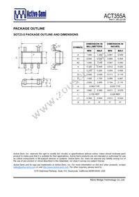 ACT355AUC-T Datasheet Page 8