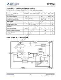 ACT366YH-T Datasheet Page 4