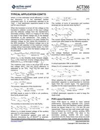 ACT366YH-T Datasheet Page 7