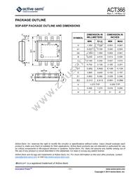 ACT366YH-T Datasheet Page 11