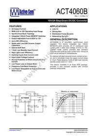 ACT4060BSH-T Datasheet Cover