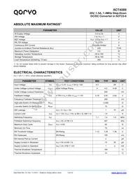 ACT4088US-T Datasheet Page 3