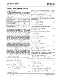 ACT410US-T Datasheet Page 10