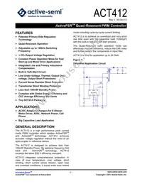 ACT412US-T Datasheet Cover