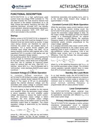 ACT413US-T3283 Datasheet Page 7