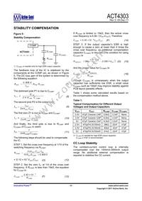 ACT4303YH-T Datasheet Page 8