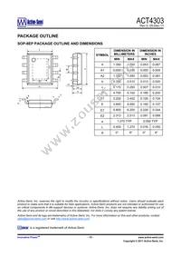 ACT4303YH-T Datasheet Page 15