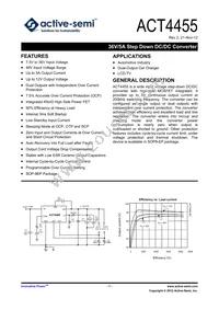 ACT4455YH-T Datasheet Cover
