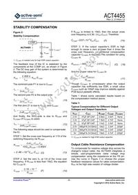 ACT4455YH-T Datasheet Page 8