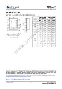 ACT4455YH-T Datasheet Page 15