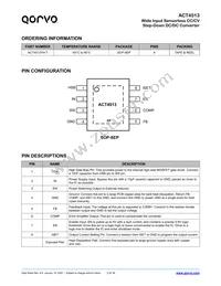 ACT4513YH-T Datasheet Page 2
