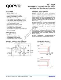 ACT4524YH-T Datasheet Cover