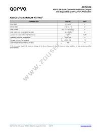 ACT4524YH-T Datasheet Page 3