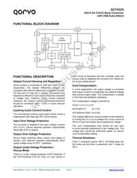 ACT4525YH-T Datasheet Page 5