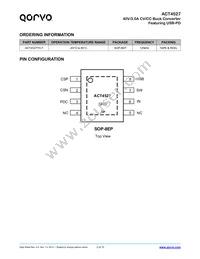 ACT4527YH-T Datasheet Page 2