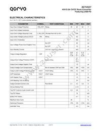 ACT4527YH-T Datasheet Page 4