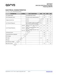 ACT4527YH-T Datasheet Page 5
