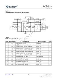 ACT4533YH-T Datasheet Page 10