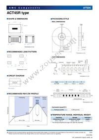 ACT45R-101-2P-TL001 Datasheet Page 3