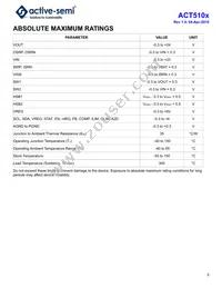 ACT5102QI101-T Datasheet Page 5