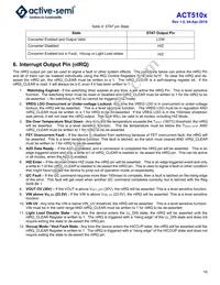 ACT5102QI101-T Datasheet Page 16