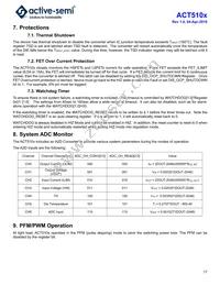 ACT5102QI101-T Datasheet Page 17