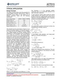 ACT513US-T Datasheet Page 8