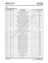 ACT522SH-T Datasheet Page 11