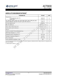 ACT5830QJ1CF-T Datasheet Page 7