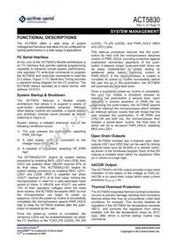 ACT5830QJ1CF-T Datasheet Page 11