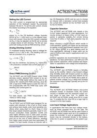 ACT6357NH-T Datasheet Page 6