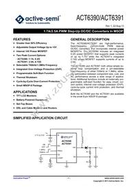 ACT6390MH-T Datasheet Cover