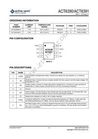 ACT6390MH-T Datasheet Page 2