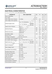 ACT6390MH-T Datasheet Page 4