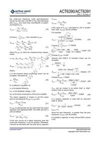 ACT6390MH-T Datasheet Page 7