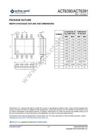 ACT6390MH-T Datasheet Page 11