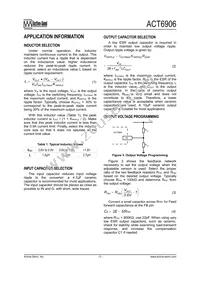 ACT6906UCADJ-T Datasheet Page 5