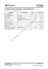 ACT8600QJ162-T Datasheet Page 16