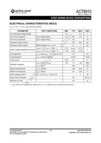 ACT8810QJ50F-T Datasheet Page 19