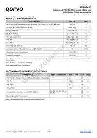 ACT88430QJ101-T Datasheet Page 9