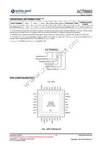 ACT8865QI303-T Datasheet Page 4